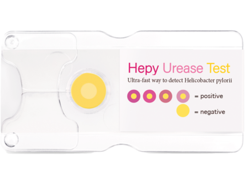 Швидкий уреазний тест для виявлення бактерії Helicobacter pylori Hepy